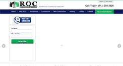 Desktop Screenshot of buildwithroc.com